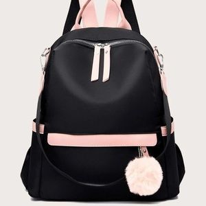 Black backpack